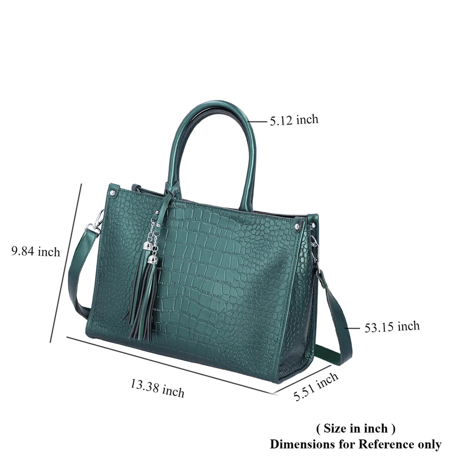 Teal 2024 leather handbags