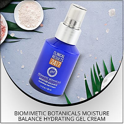 Clinical Results NASA Biomimetic Botanicals Moisture Balance Hydrating Gel Cream