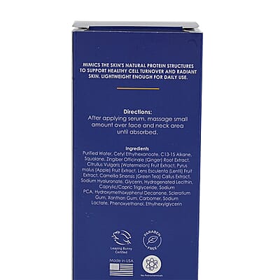 Clinical Results NASA Biomimetic Botanicals Moisture Balance Hydrating Gel Cream