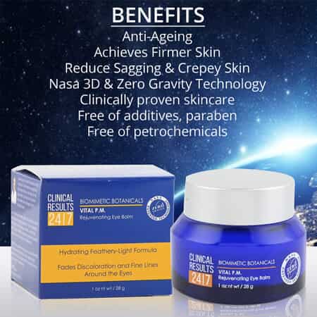 Clinical Results NASA 3D-Biomimetic Botanicals Eye Balm 1oz image number 2
