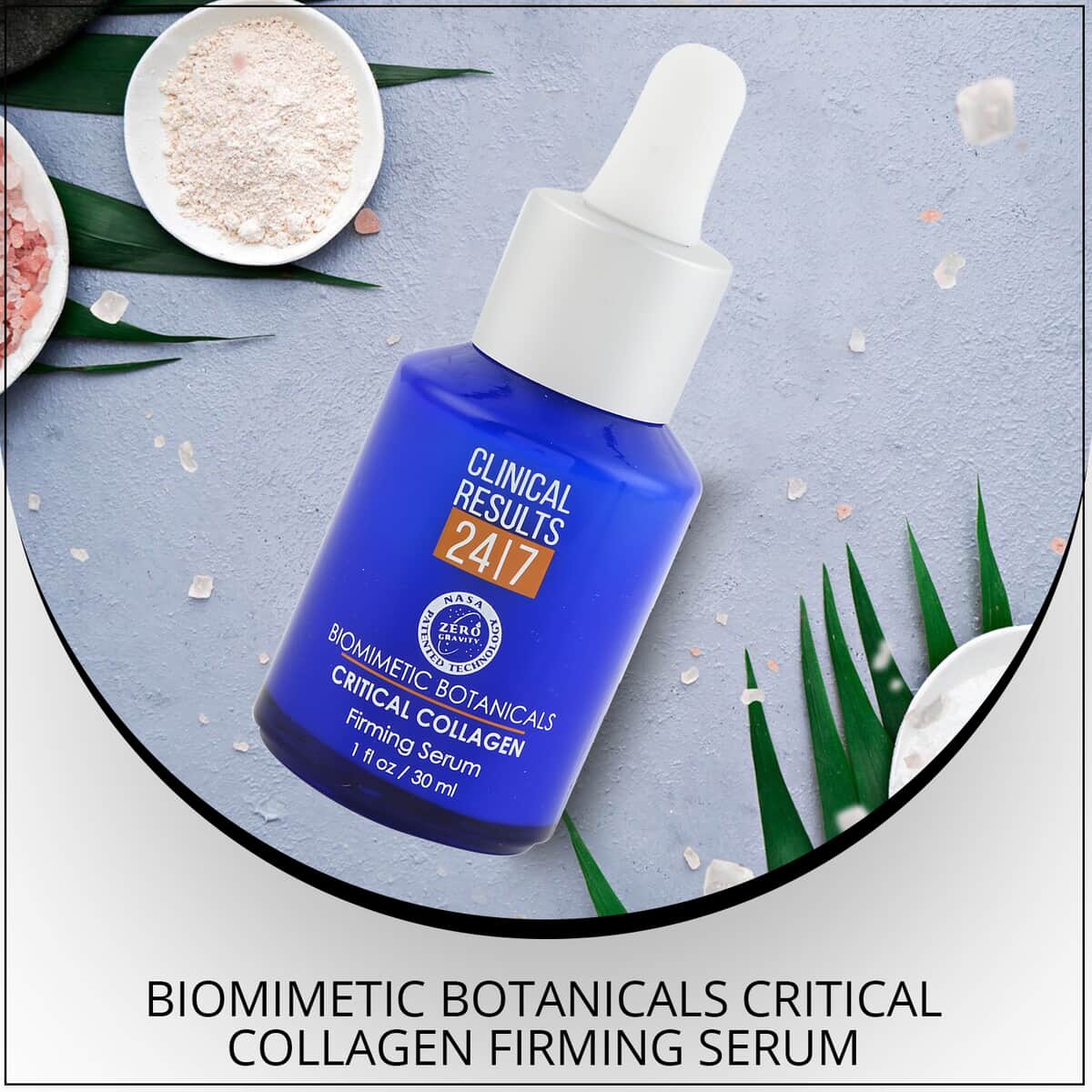 Clinical Results NASA 3D-Biomimetic Botanicals Collagen Serum 1oz image number 1