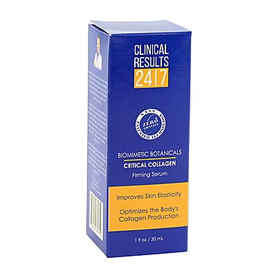 Clinical Results NASA 3D-Biomimetic Botanicals Collagen Serum 1oz