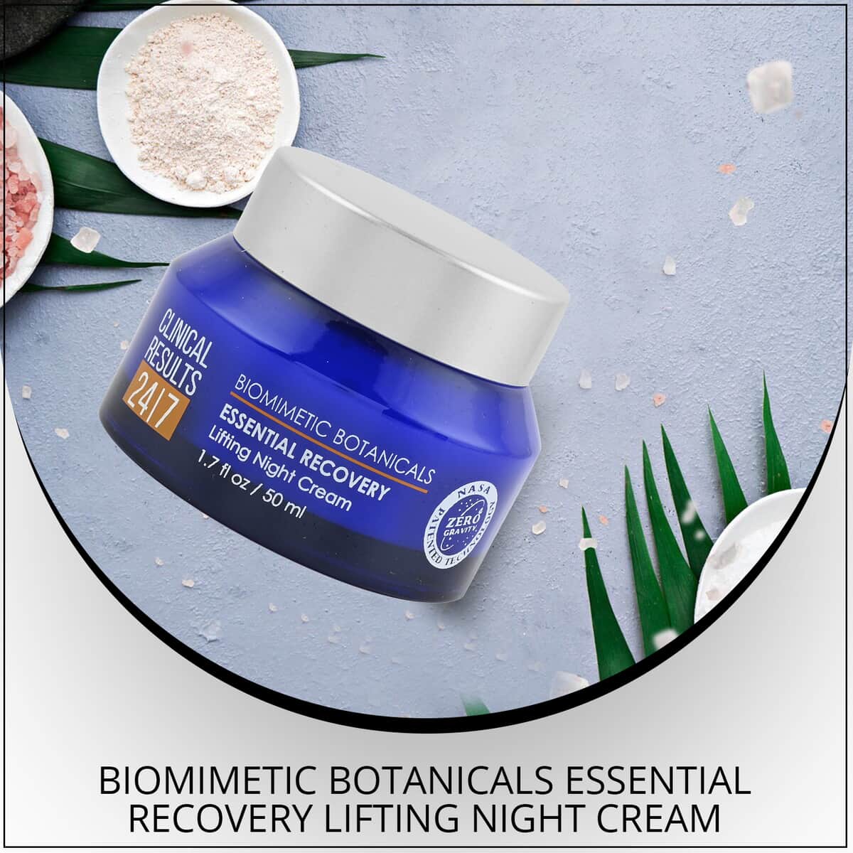 Clinical Results NASA 3D-Biomimetic Botanicals Night Cream 1.7oz image number 1
