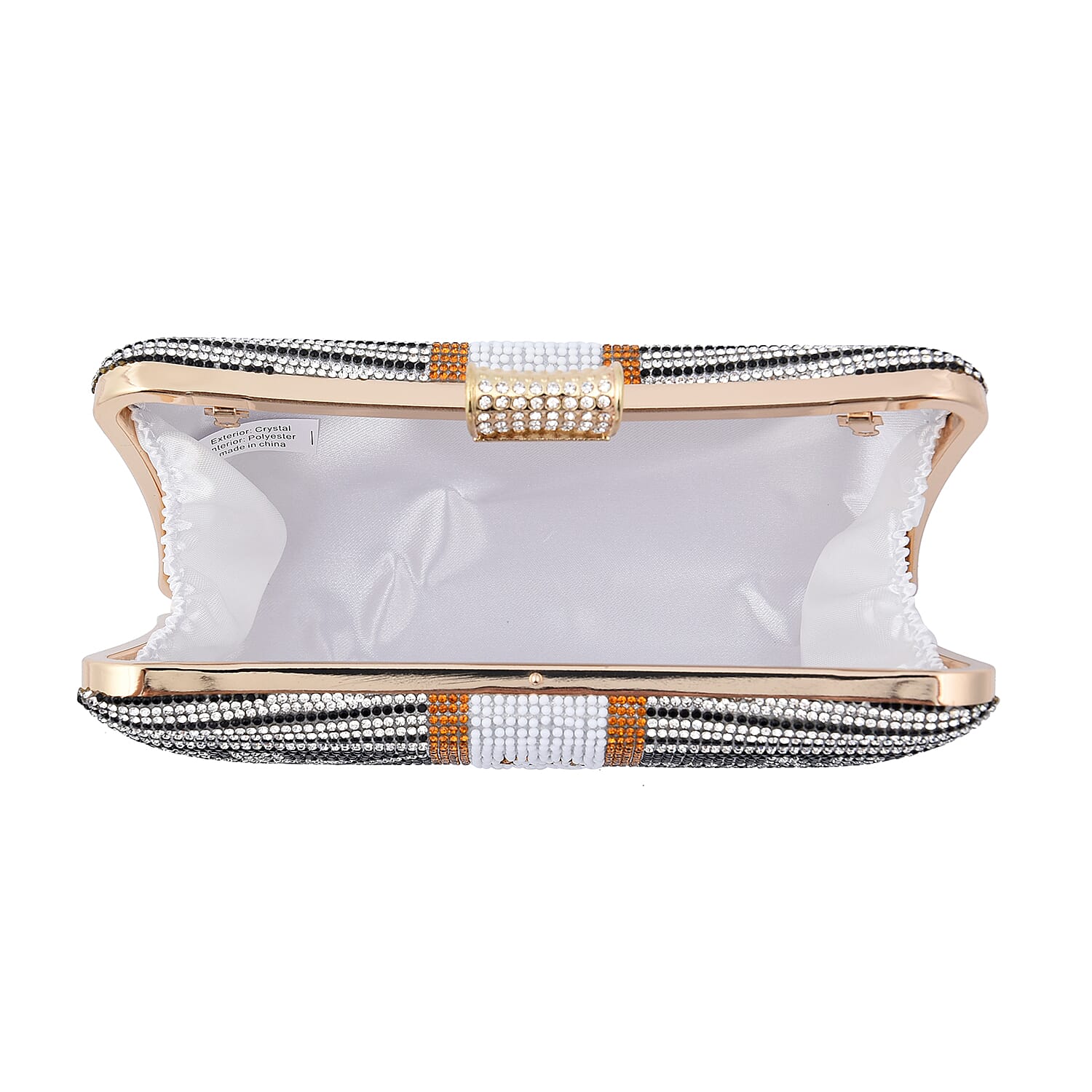 Black Crystal Dollar Shape Clutch Bag for Women with Detachable Chain Strap | Women Purse | Designer Bags | Ladies Purse | Handbags for Women