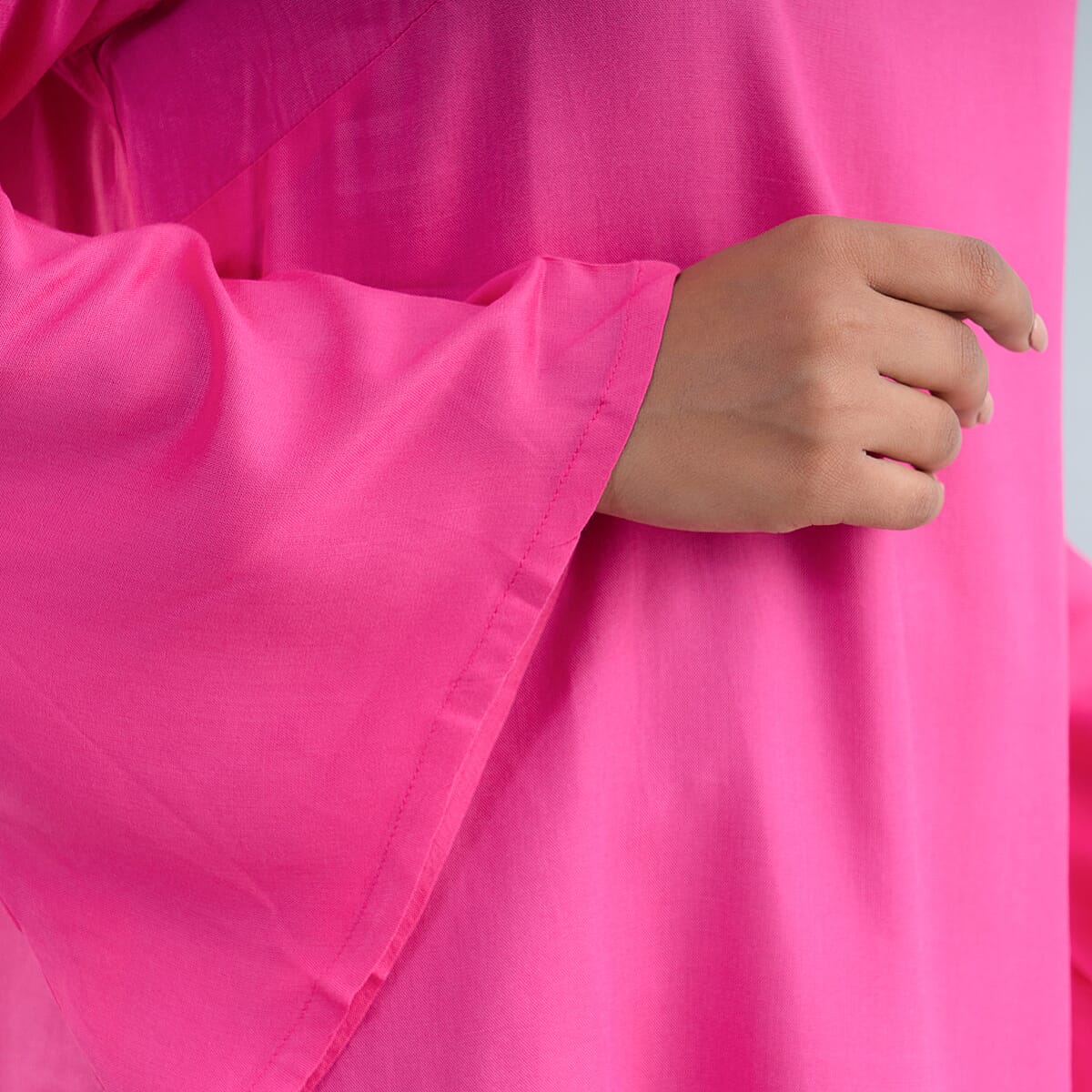 Bell Sleeves Solid Top image number 3