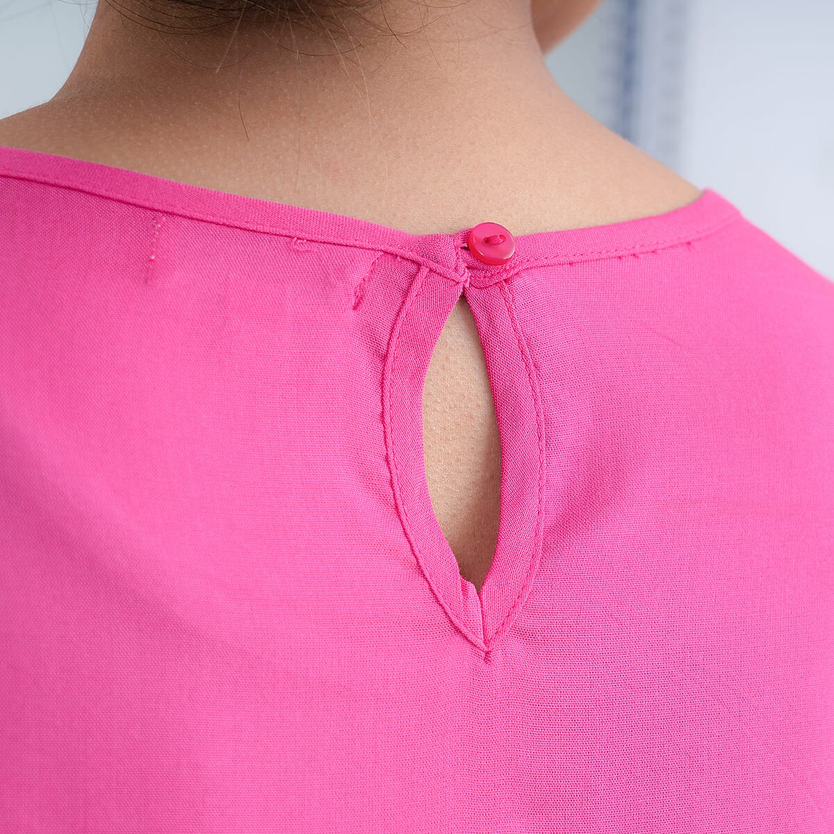 Bell Sleeves Solid Top image number 4