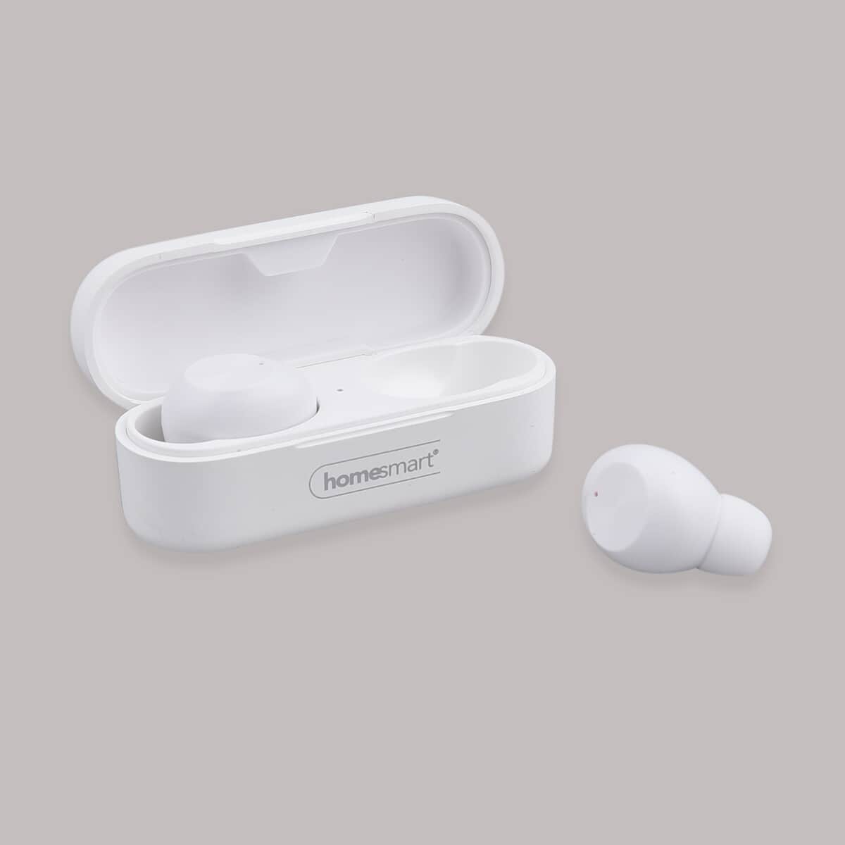 Homesmart White Bluetooth Stereo Wireless Earphone with Charger Box image number 0