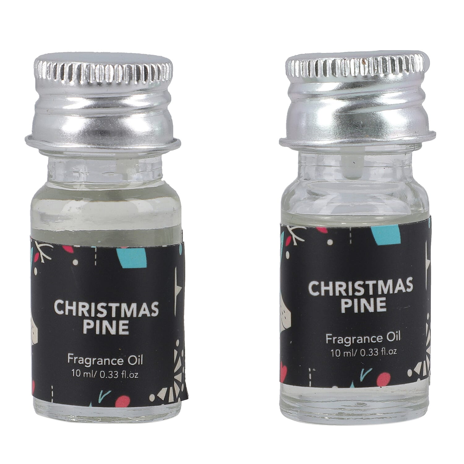 Fragrance Gift Set (Ceramic Burner, 2 Fragrance Oils, 2 Tea-Lights & 1 Room Spray) FRAGRANCE - Christmas Pine