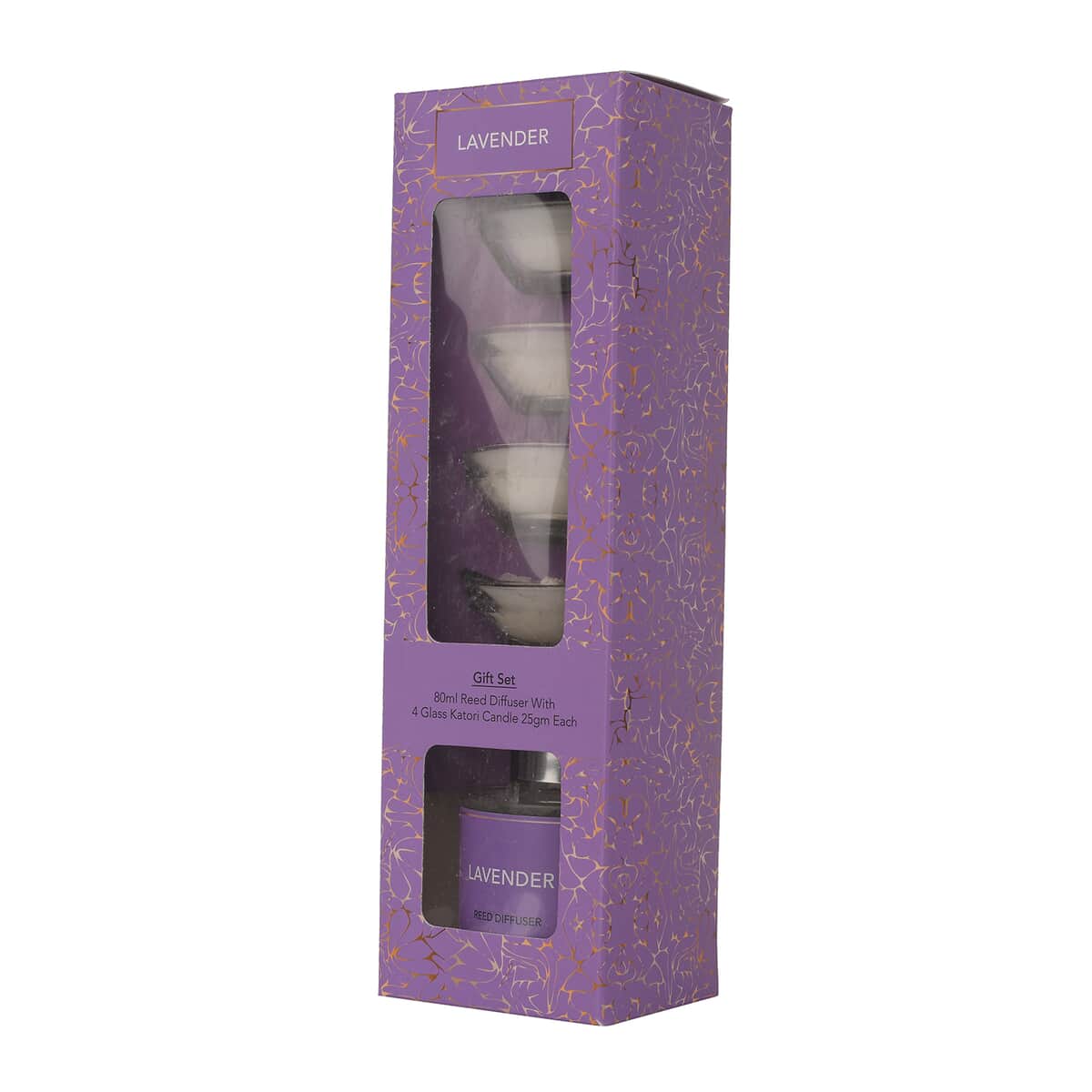 Buy Lavender - Fragrance Gift Set - Reed Diffuser 80ML with 4