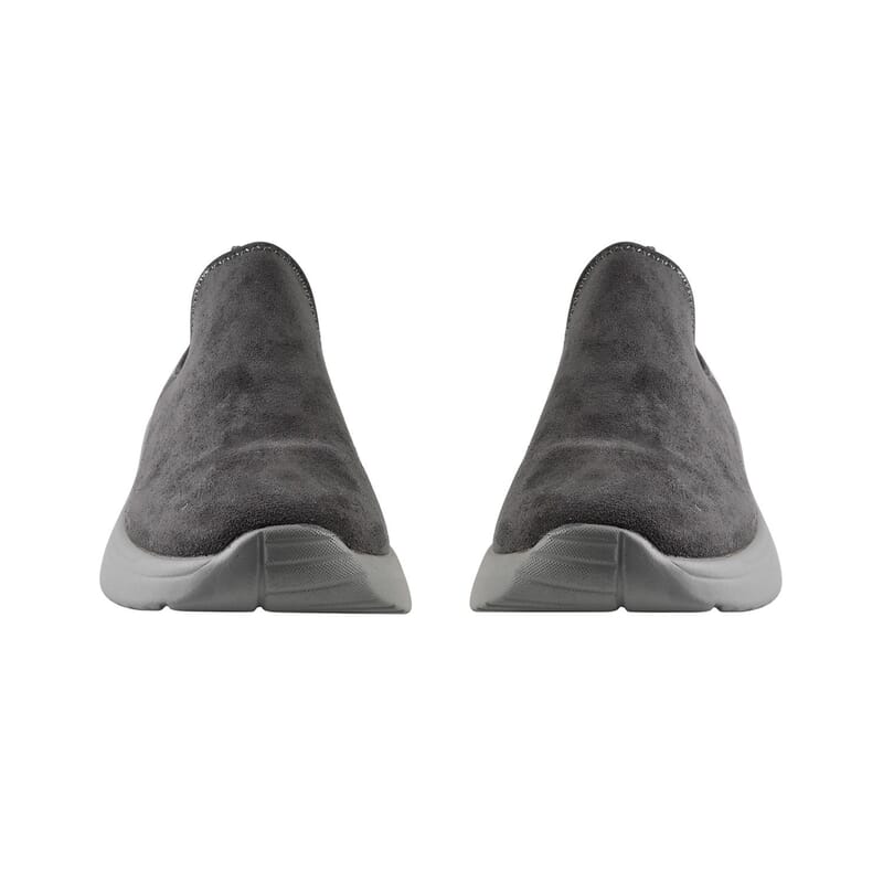 Seven7 Grey Vegan Leather Slip on Sneaker - Size 6