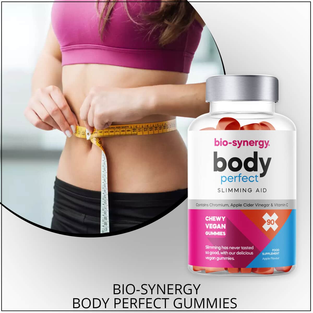 Bio-Synergy Body Perfect Slimming Aid 60 Vegan Gummies image number 1