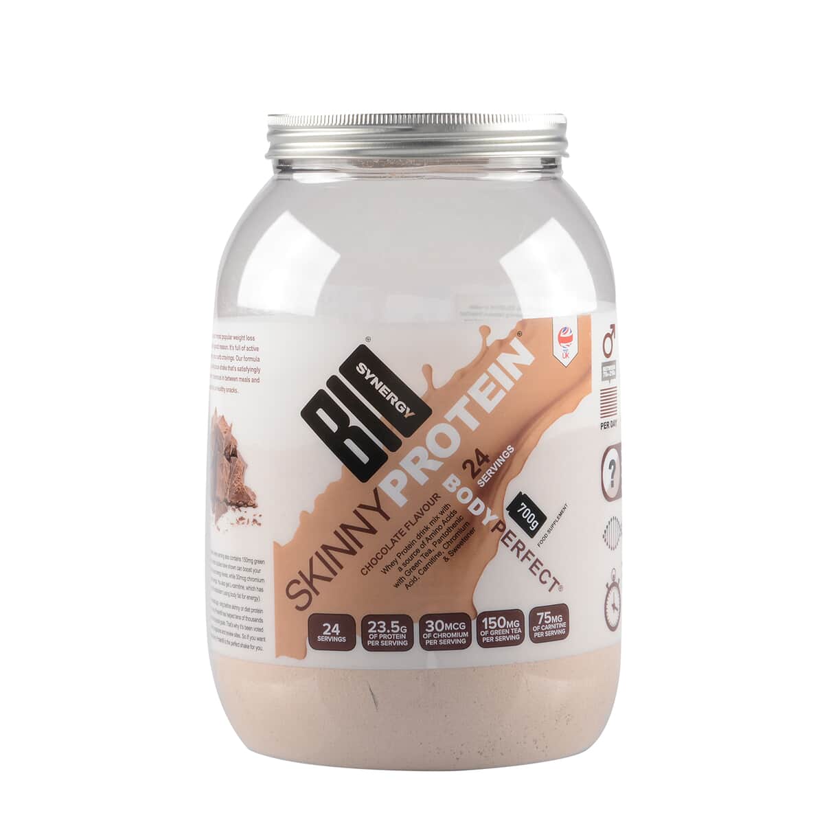 Bio-Synergy Skinny Chocolate Flavour Protein (24 Servings) image number 0