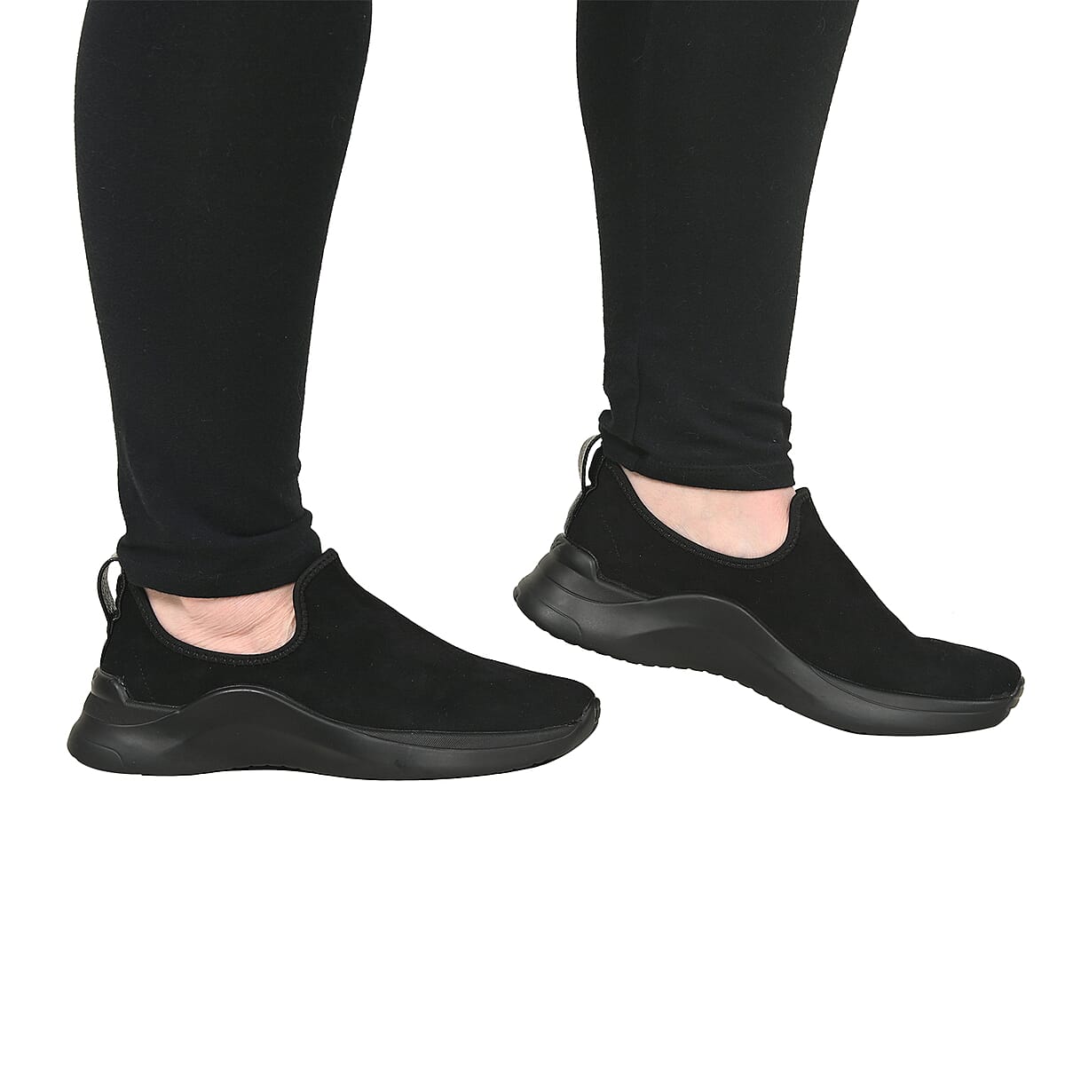 Seven7 Black Vegan Leather Women's Loafer - Size 6 image number 3