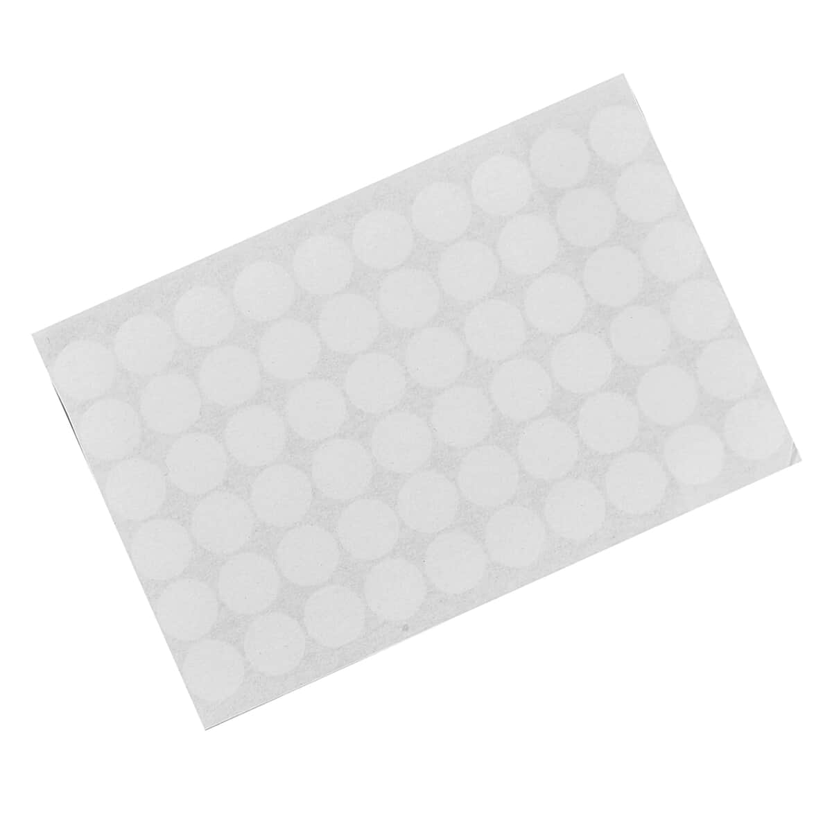 White Acrylic 840pcs Round Double Side Removable Sticker (0.73") image number 6