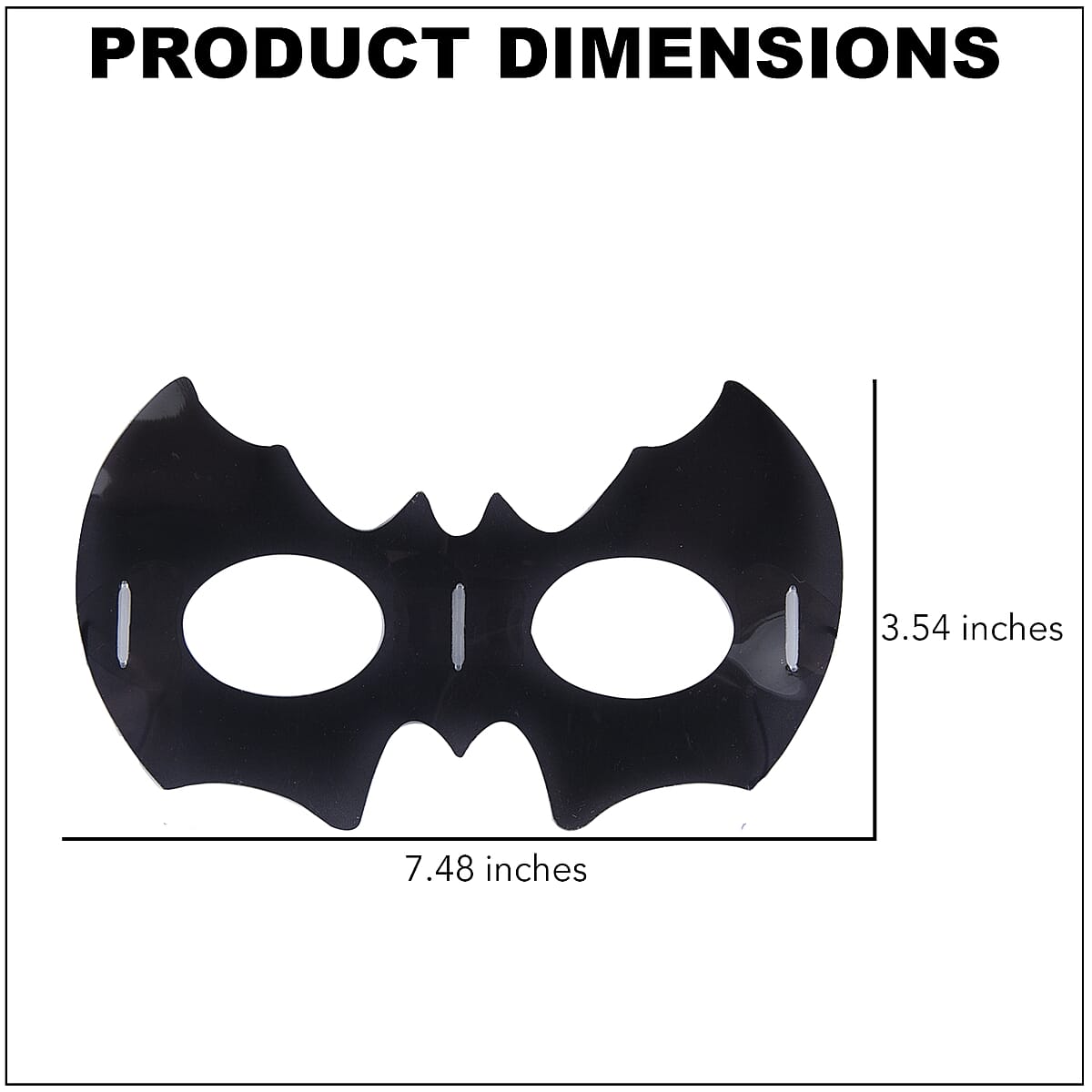 Green Glow in The Dark Eye Mask with Glow Stick image number 3