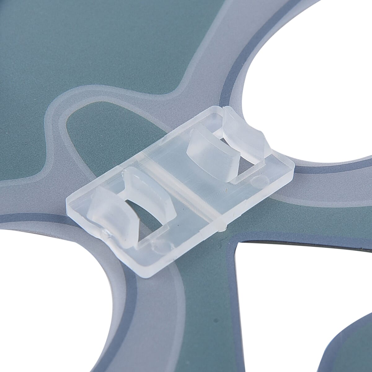 Blue Glow in The Dark Eye Mask with Glow Stick image number 4