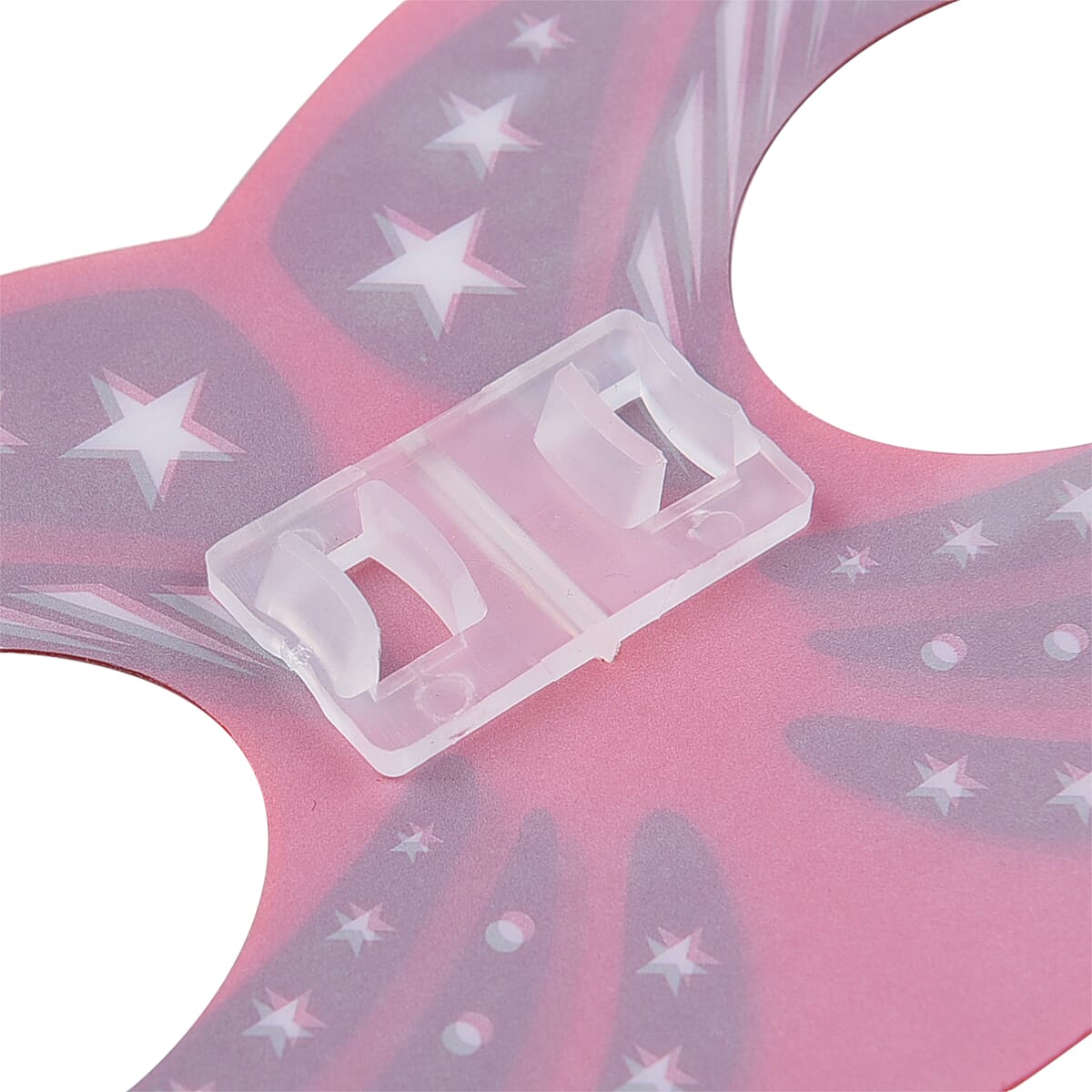 Red Glow in The Dark Eye Mask with Glow Stick image number 4