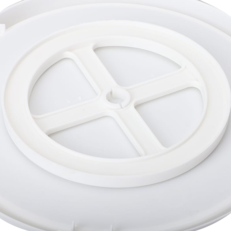Homesmart Gray and White Twin Turntable Spice Rack