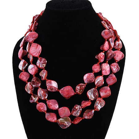 Simulated Red Pearl - Product card gallery slide 3 (10176815923513)