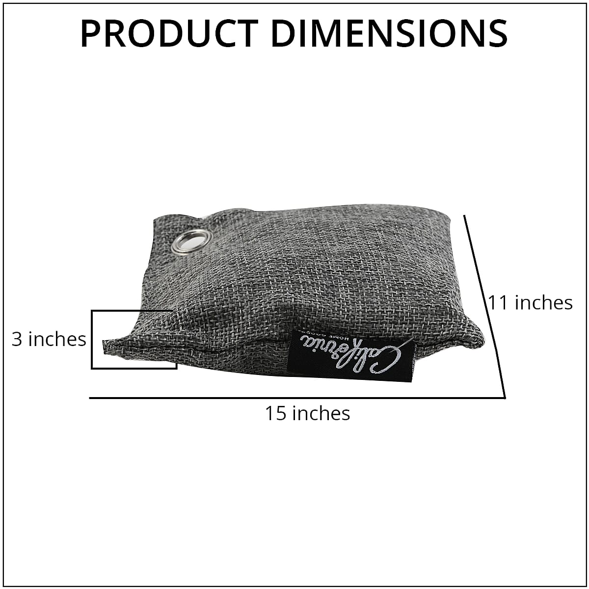 CALIFORNIA HOME GOODS 7 pack Bamboo Charcoal Air Purifying Bags image number 3