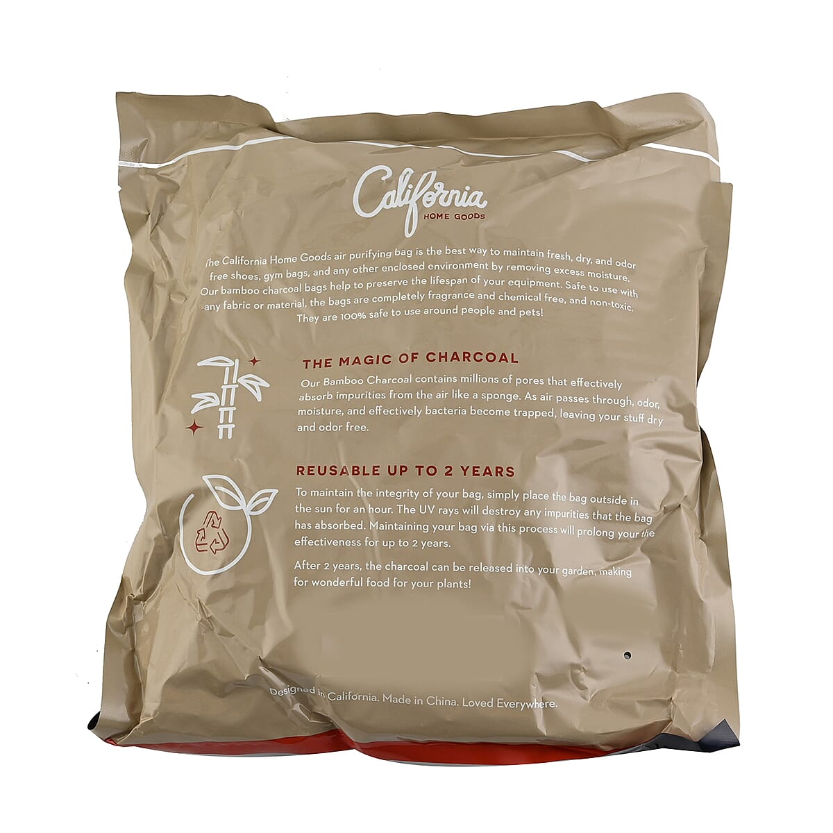 CALIFORNIA HOME GOODS 7 pack Bamboo Charcoal Air Purifying Bags image number 4