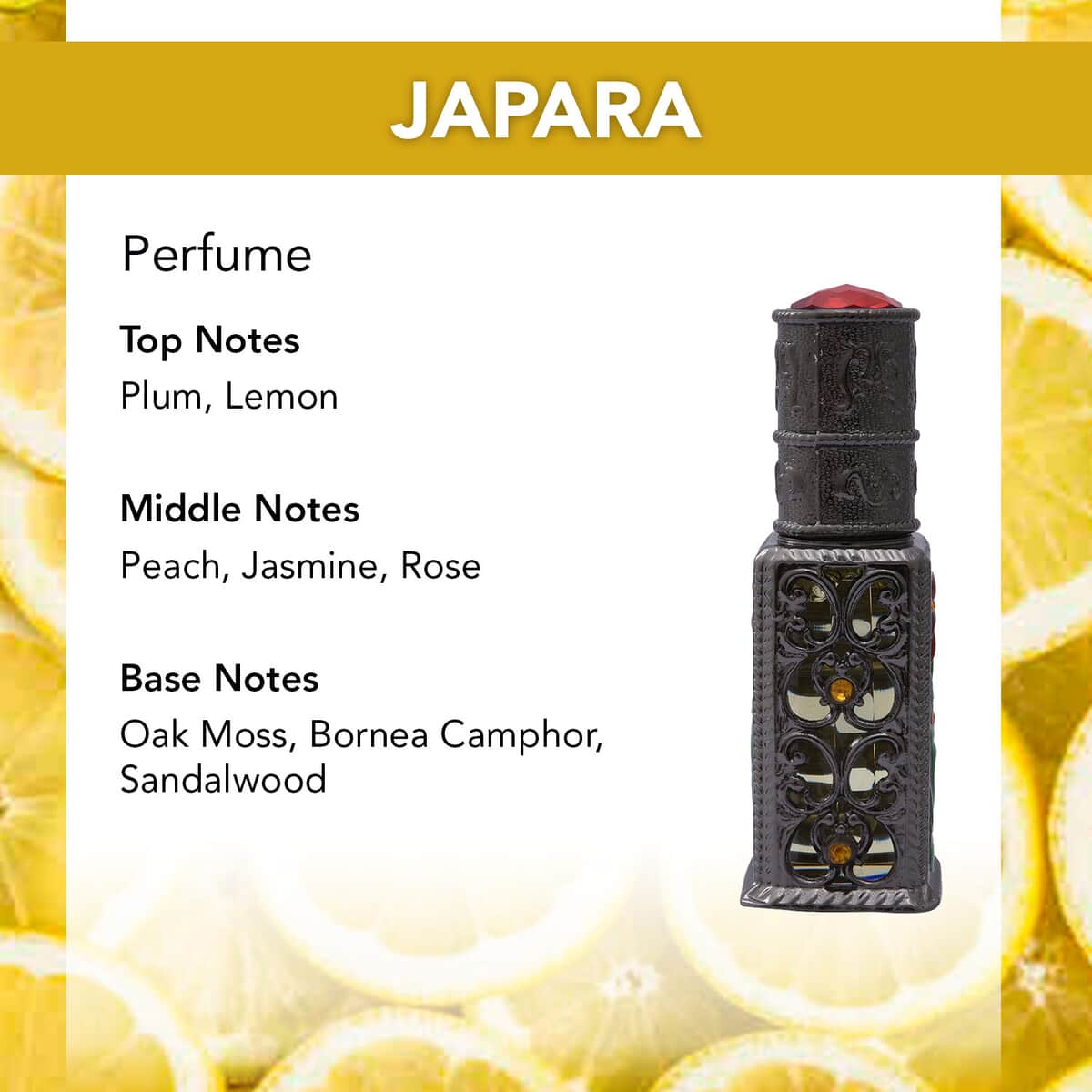 Japara Goddess Maat Refreshing Relaxing Long Lasting Perfume Oil Fragrance 12ml image number 1