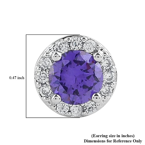 Simulated Dark Purple Diamond - Product card gallery slide 4 (9431220977919)