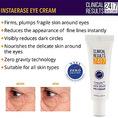 Clinical Results 24.7 Insta Erase Eye Cream 0.75 fl oz