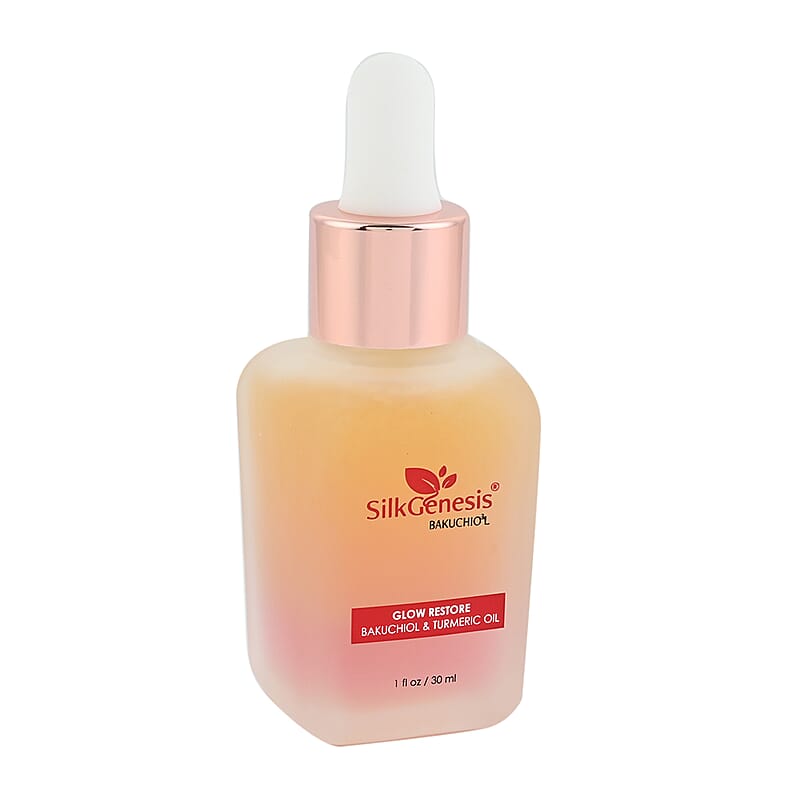 Silk Genesis Bakuchiol O3 Beauty Glow Restore Turmeric Oil 1oz (Made in USA)