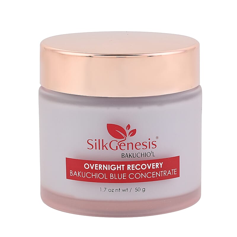 Silk Genesis Bakuchiol O3 Beauty Overnight Recovery Moisturizer 1.7oz (Made in USA)