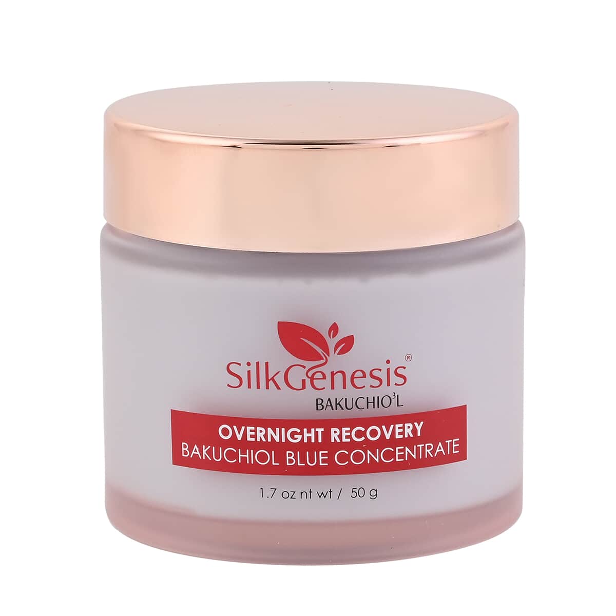 Silk Genesis Bakuchiol O3 Beauty Overnight Recovery Moisturizer 1.7oz (Made in USA) image number 0