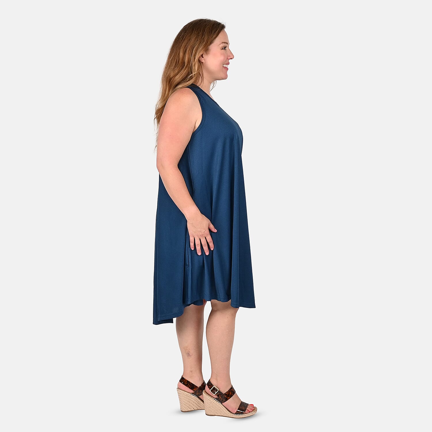 Sleeveless Umbrella Dress