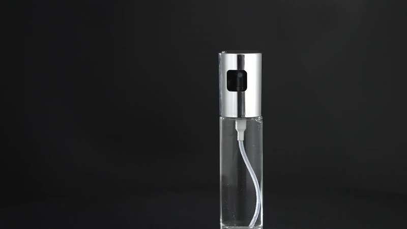 Set of 2 Silver and Gold Oil Sprayer