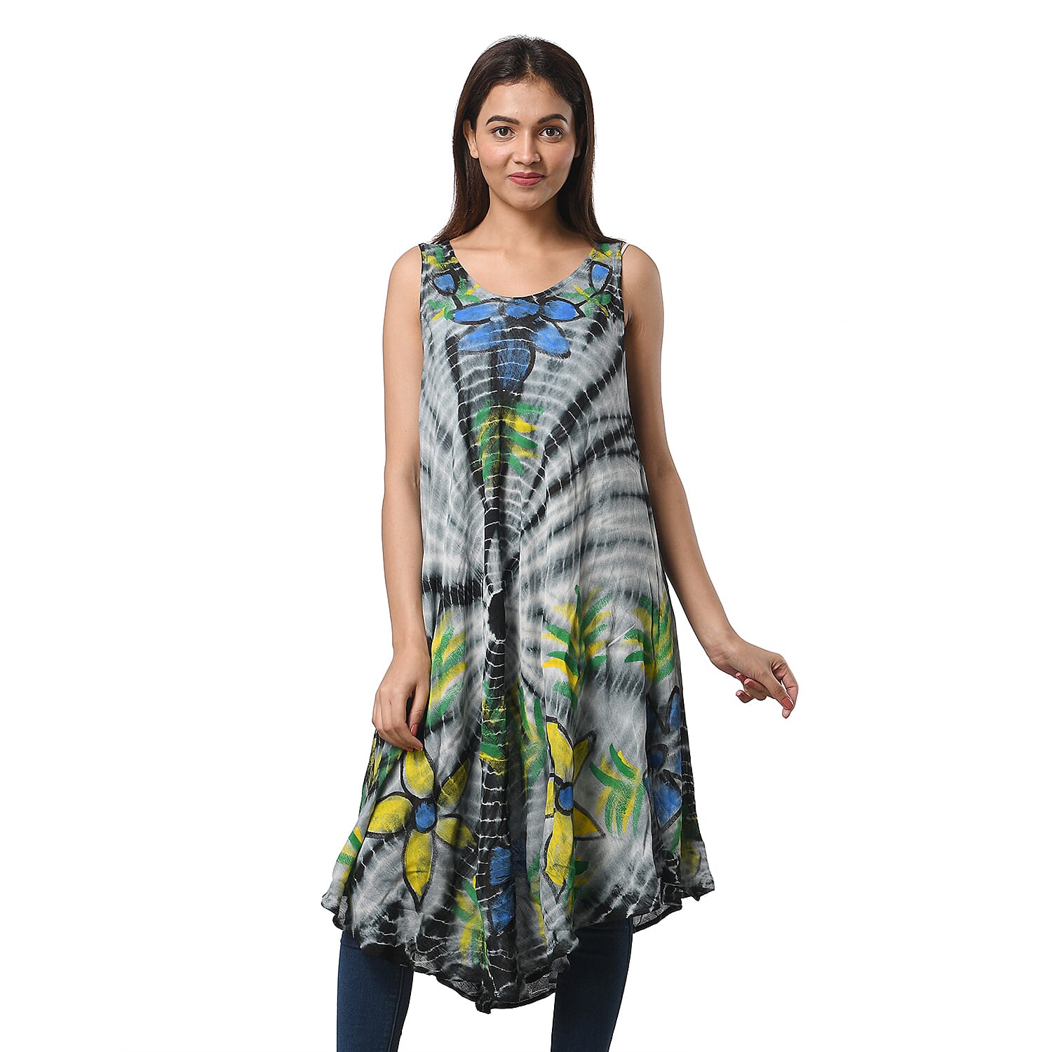 Tie-Dye Umbrella Dress