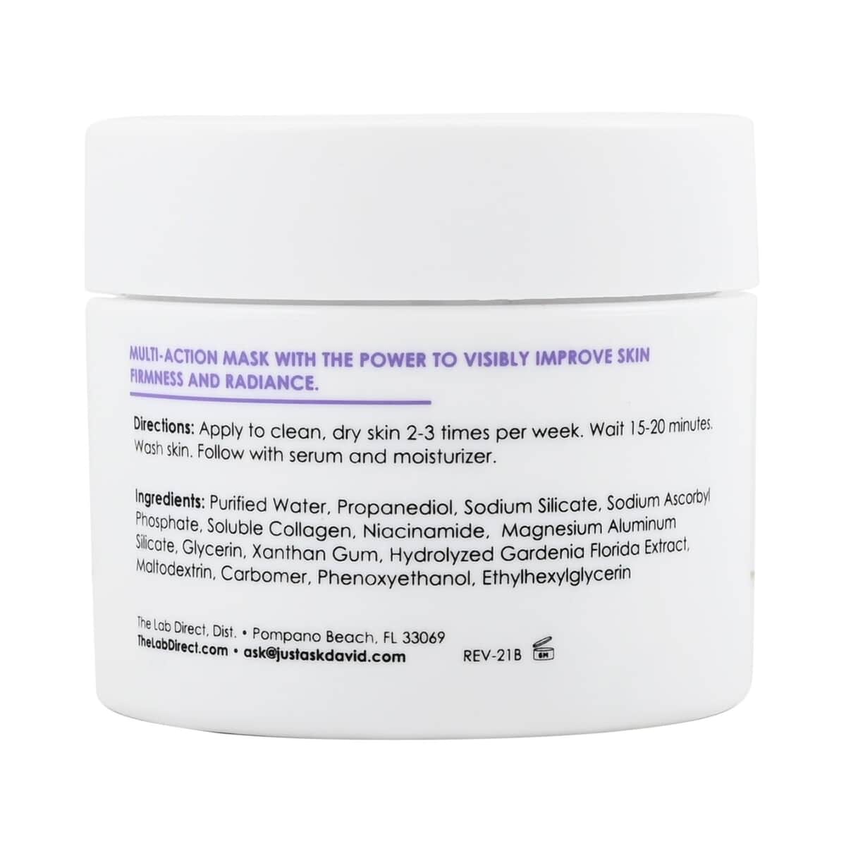 The Lab Direct Firming Collagen and Vitamin C Mask (2oz) image number 2