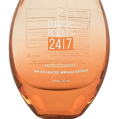 Clinical Results 24.7 Nutri-Cosmetic AM Advanced Wrinkle Defense (2oz)