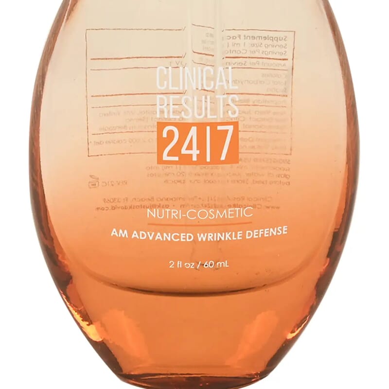 Clinical Results 24.7 Nutri-Cosmetic AM Advanced Wrinkle Defense (2oz)