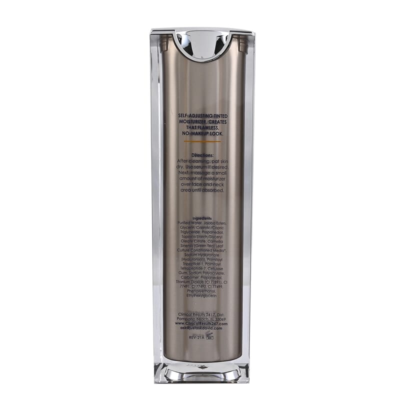 Clinical Results NASA 3D Weightless Tinted Moisturizer - Light