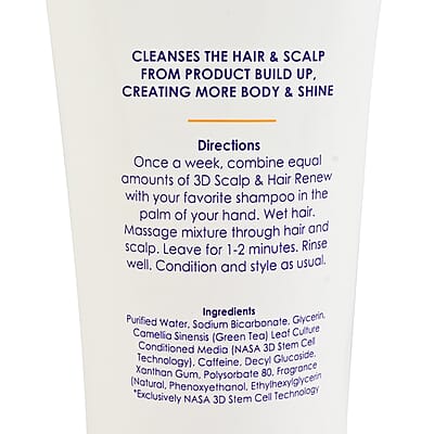 Clinical Results NASA 3D Scalp & Hair Renew 4 fl Oz (Made In USA)