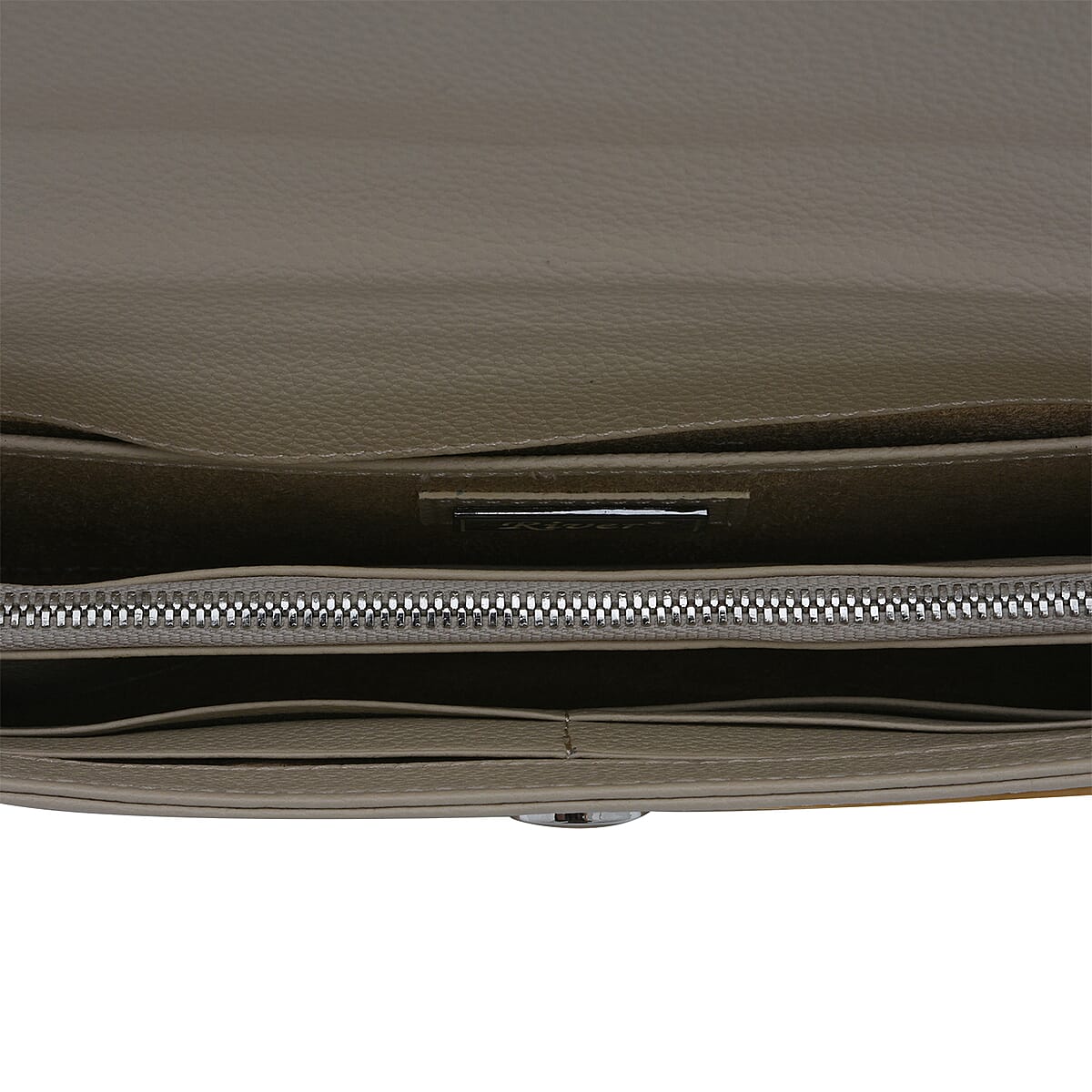 RIVER Brand Closeout, Organic Caiman Crocodile Sundress Yellow Shoulder Bag image number 3