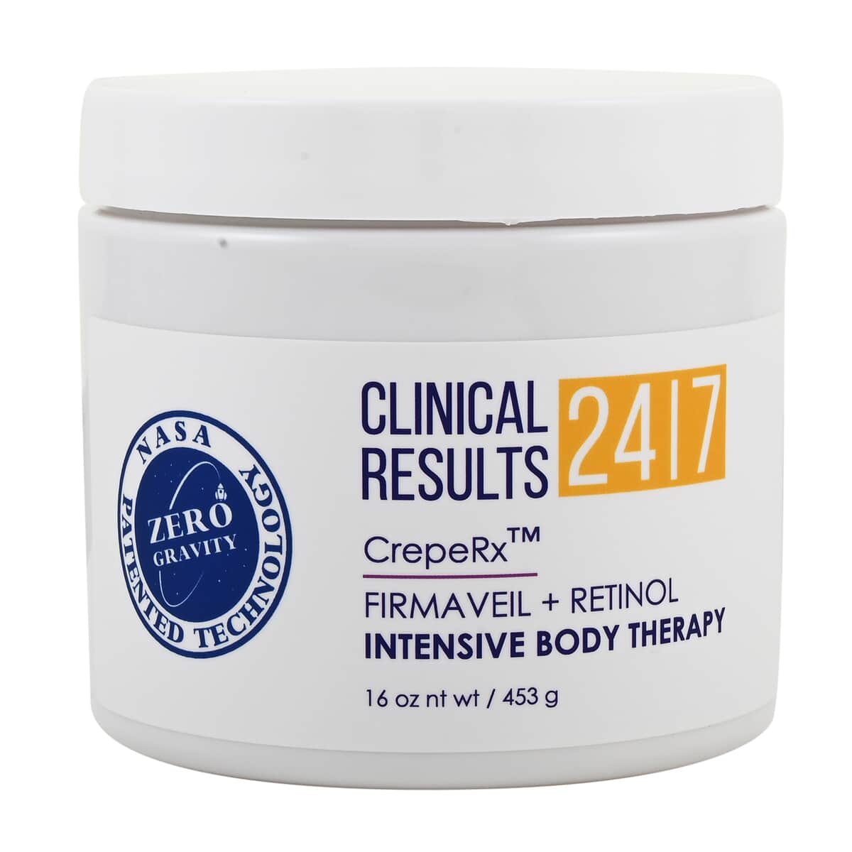 Clinical Results NASA 3D Crepe Intensive Body Cream 16 oz (Made In USA) image number 0