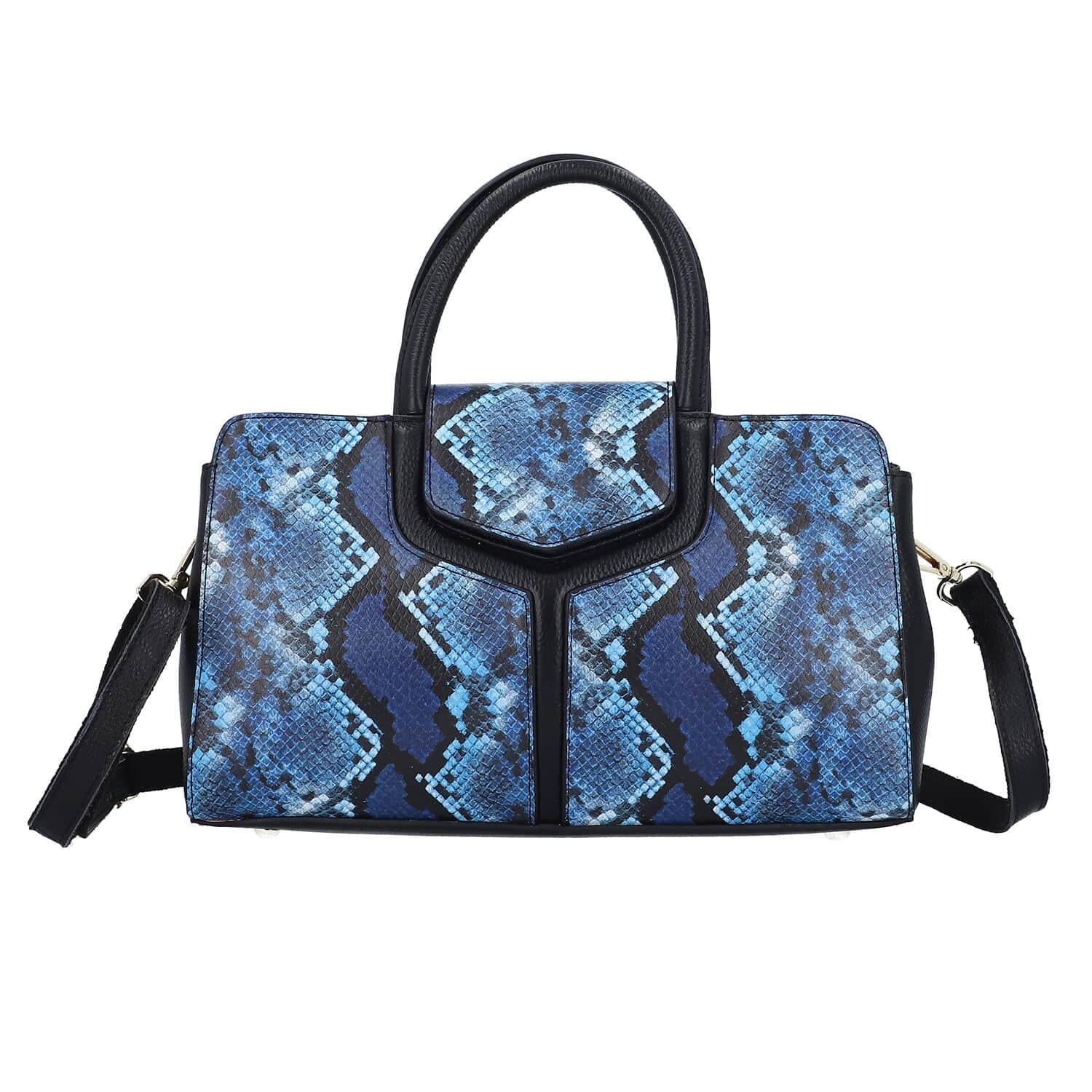 Blue snake 2024 print bag