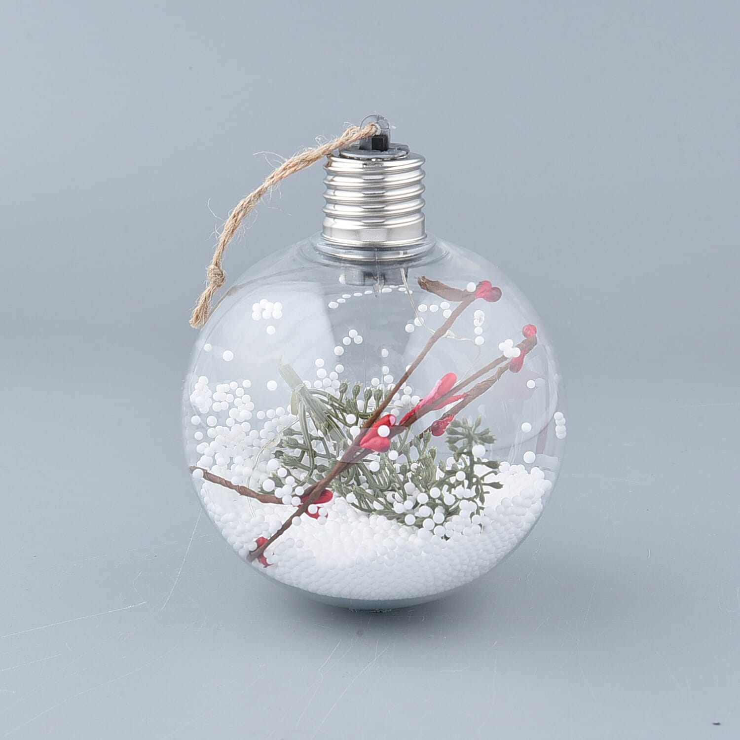 Set of 2 Ball-shaped LED Light (3LR44 Battery Not Included)