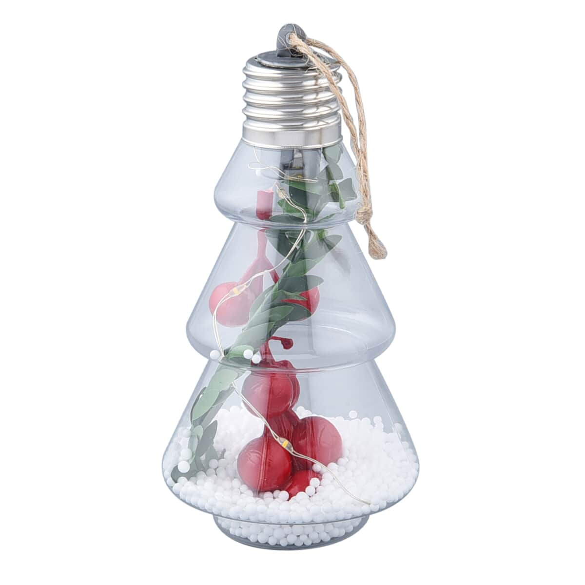 Set of 2 Christmas Tree Shaped LED Light (3LR44 Battery Included) image number 5
