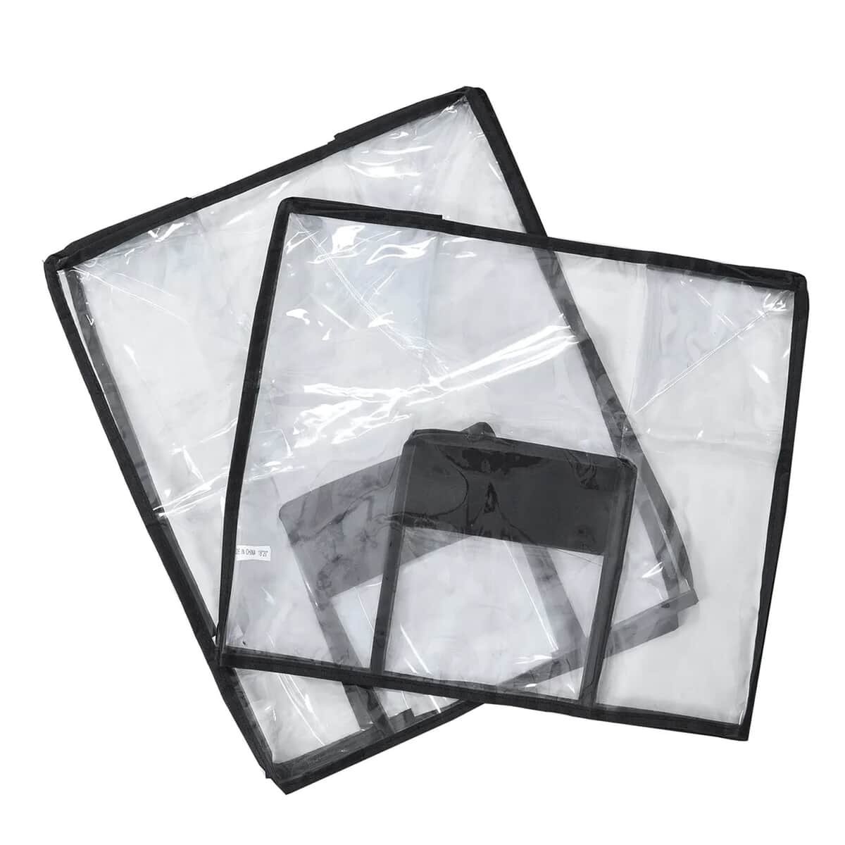 Set of 2 Transparent Waterproof Luggage Cover image number 0