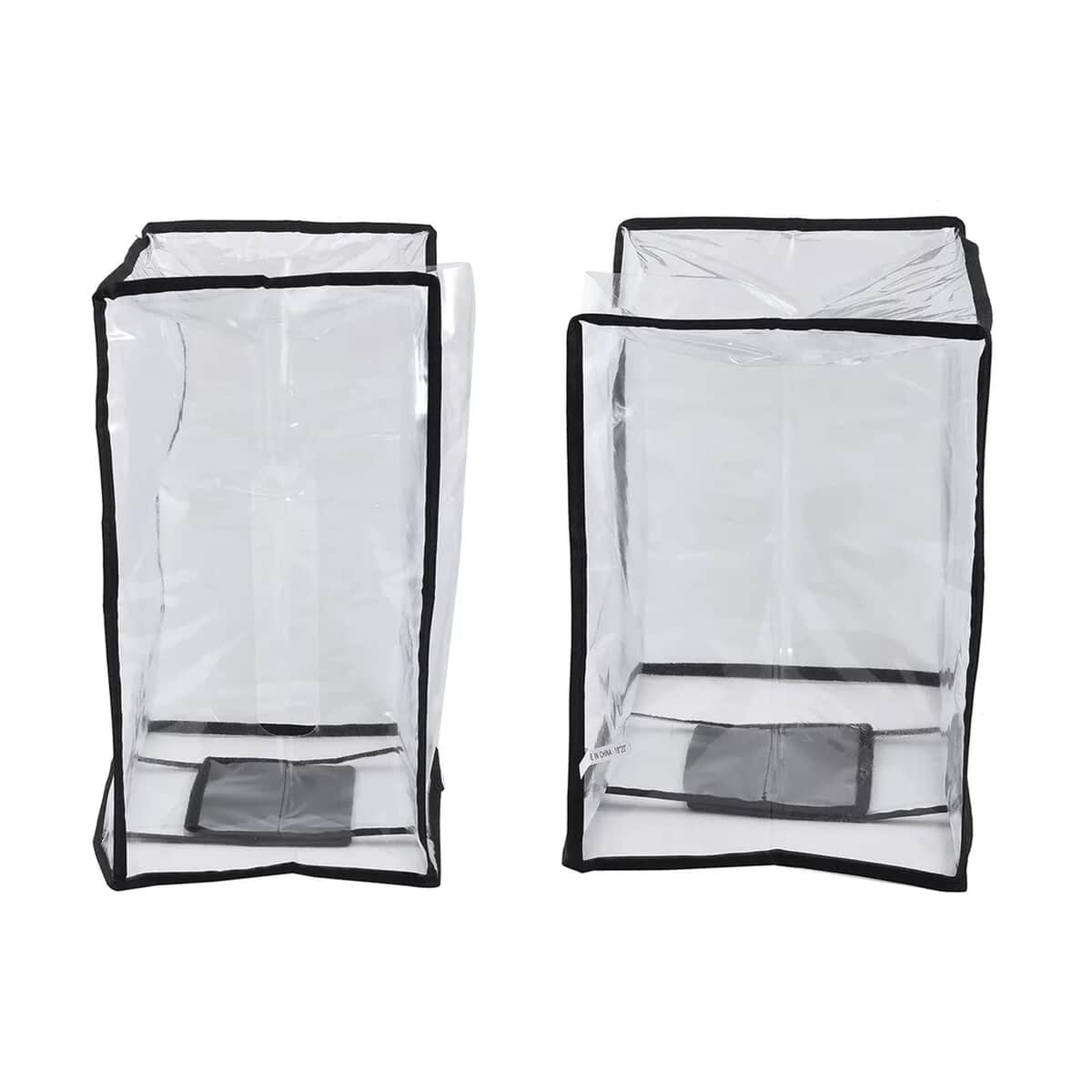 Set of 2 Transparent Waterproof Luggage Cover (18"+20") image number 3