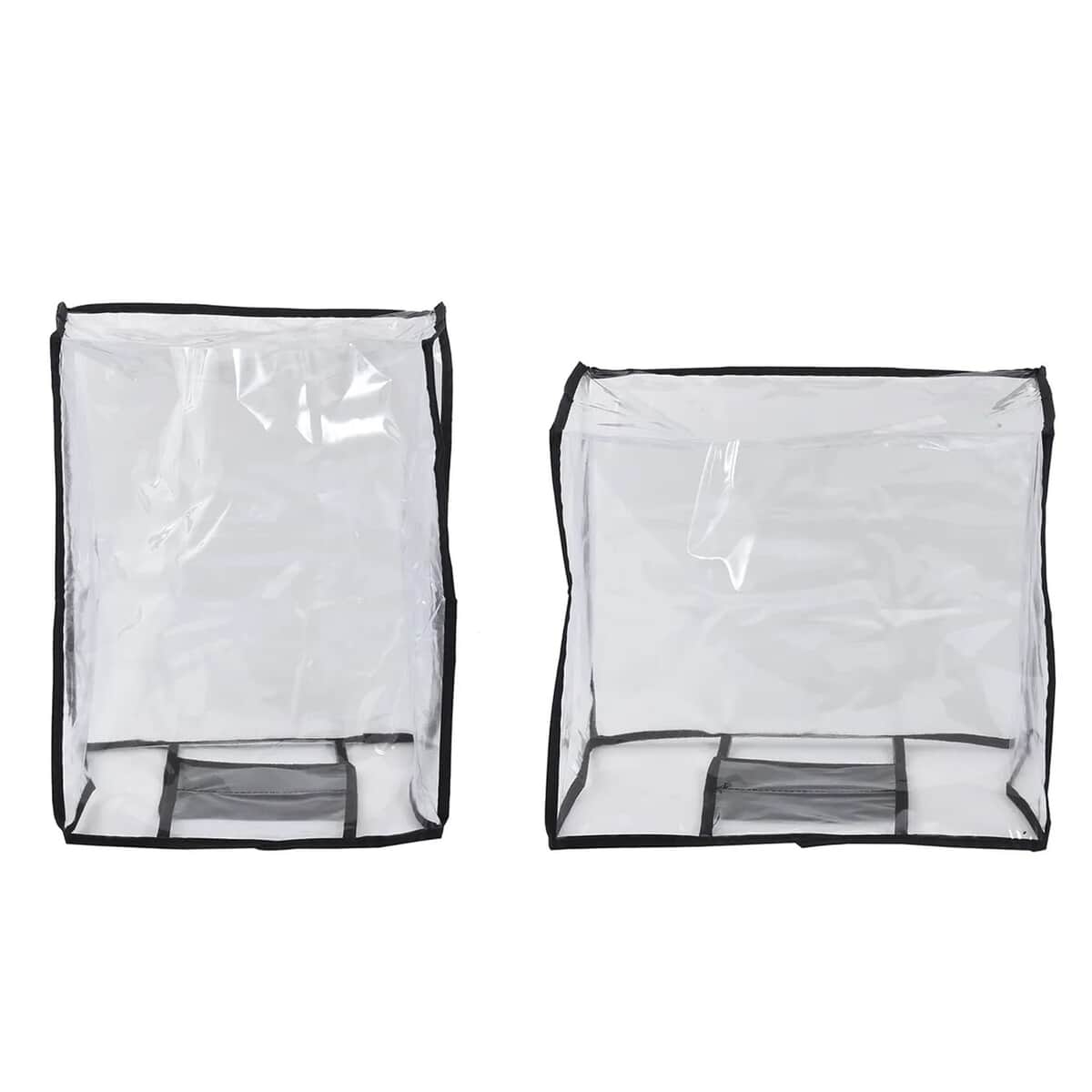Set of 2 Transparent Waterproof Luggage Cover image number 4