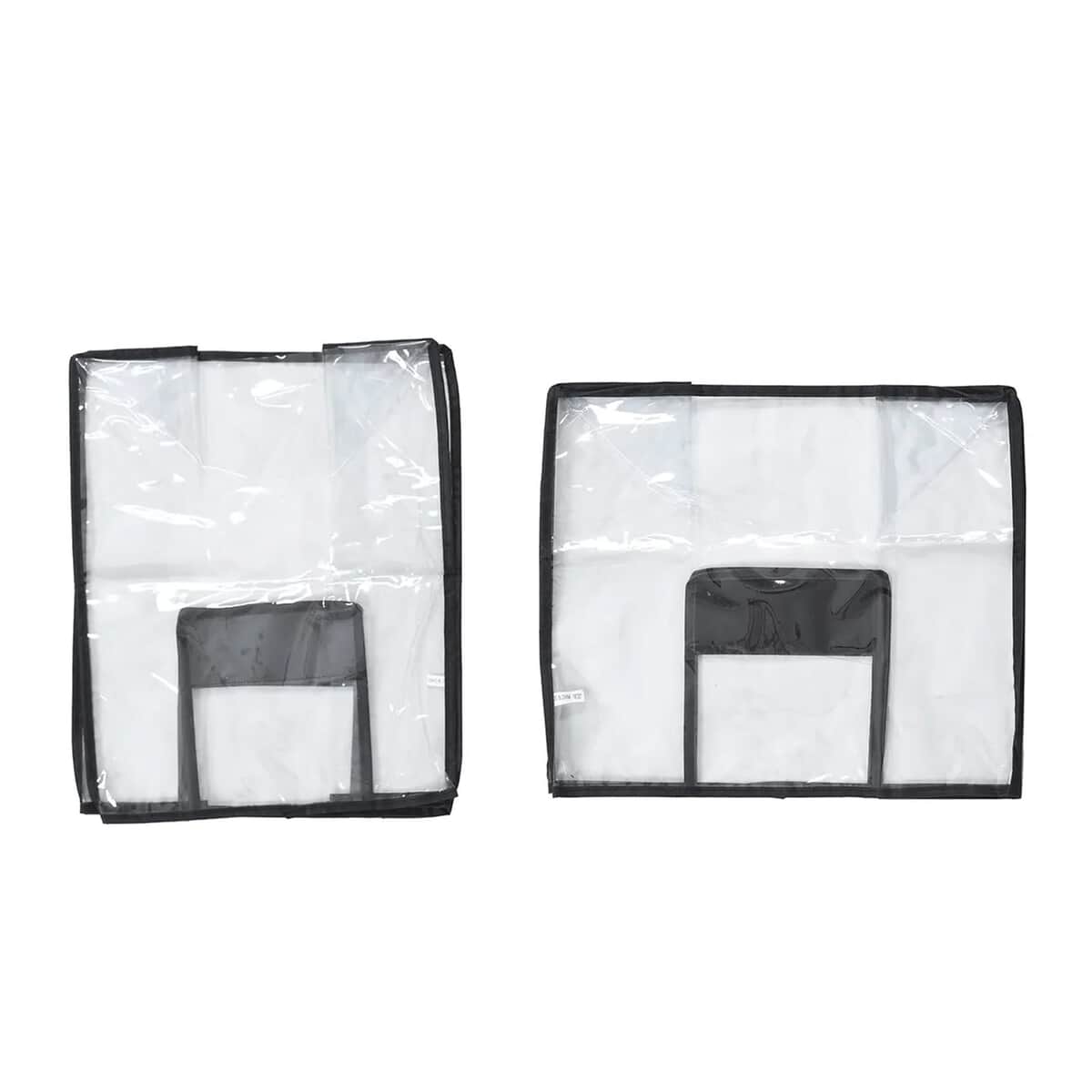 Set of 2 Transparent Waterproof Luggage Cover (18"+20") image number 5