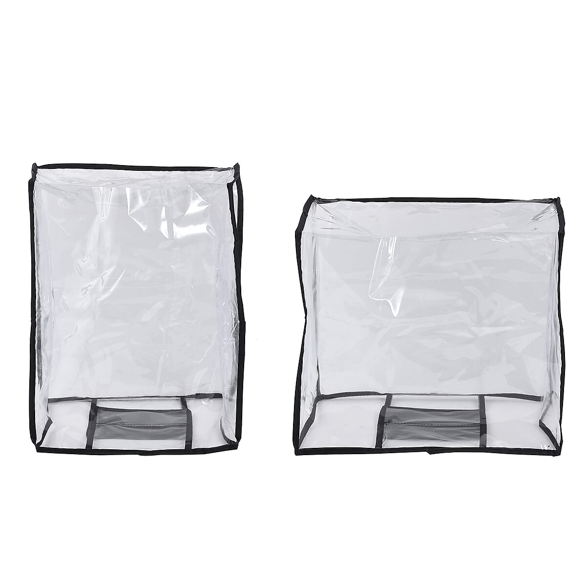 Set of 2 Transparent Waterproof Luggage Cover image number 2