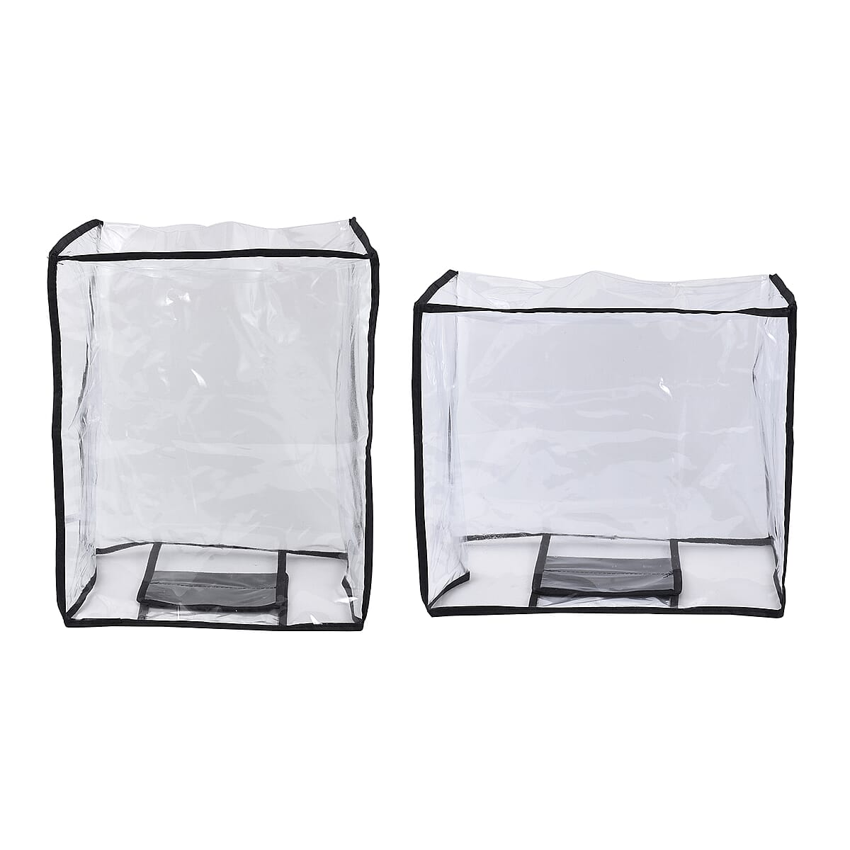Set of 2 Transparent Waterproof Luggage Cover image number 3